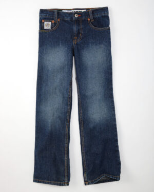 Boy s White Label - Dark Stonewash