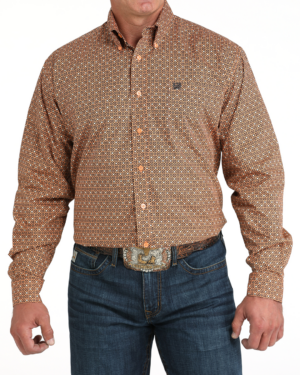 Men s Classic Fit Button-Down Western Shirt