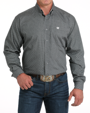 Men s Classic Fit Button-Down Western Shirt