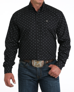 Men s Classic Fit Button-Down Western Shirt