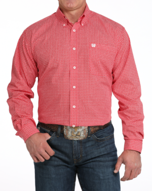 Men s Classic Fit Button-Down Western Shirt