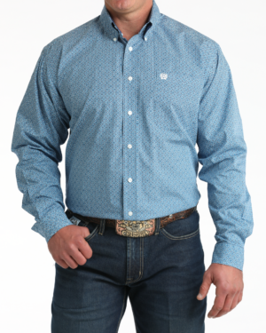Men s Classic Fit Button-Down Western Shirt