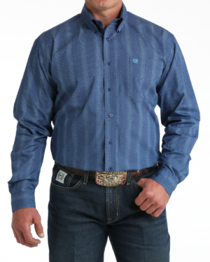 Men s Classic Fit Button-Down Western Shirt