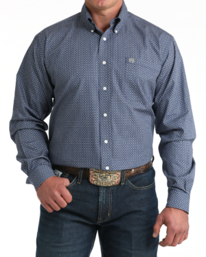 Men s Classic Fit Button-Down Western Shirt