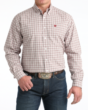 Men s Classic Fit Button-Down Western Shirt