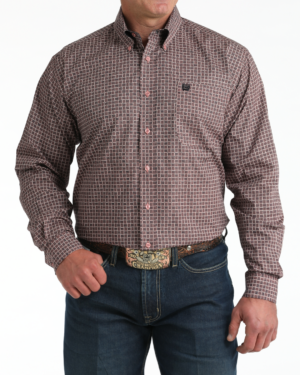 Men s Classic Fit Button-Down Western Shirt