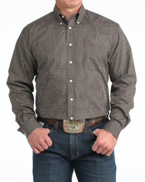 Men s Classic Fit Button-Down Western Shirt