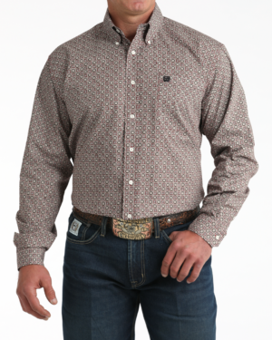 Men s Classic Fit Button-Down Western Shirt