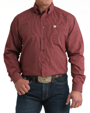 Men s Classic Fit Button-Down Western Shirt
