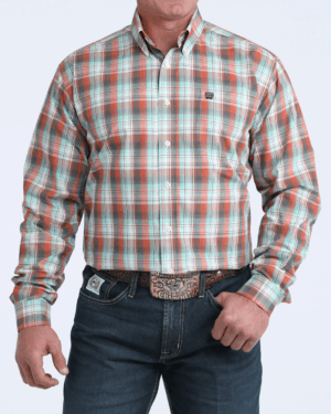 Men s Classic Fit Button-Down Western Shirt