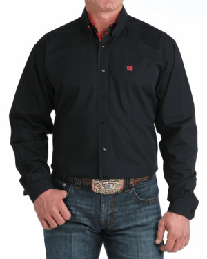 Men s Classic Fit Button-Down Western Shirt