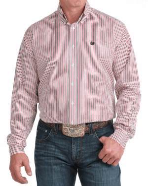 Men TENCEL Classic Fit Button-Down Western Shirt