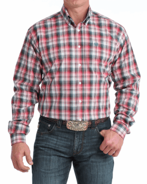 Men s Classic Fit Button-Down Western Shirt