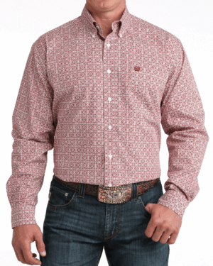Men s Classic Fit Button-Down Western Shirt
