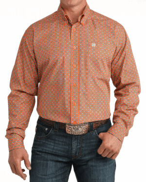 Men s Classic Fit Button-Down Western Shirt