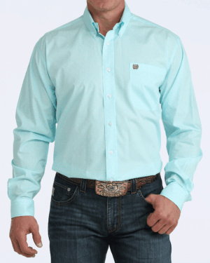 Men s Classic Fit Button-Down Western Shirt