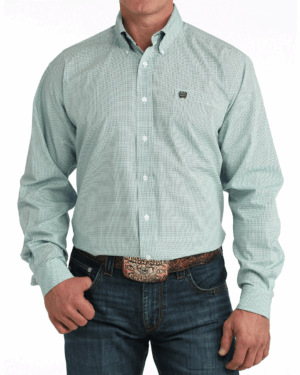 Men s Classic Fit Button-Down Western Shirt