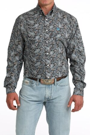 Men s Classic Fit Button-Down Western Shirt