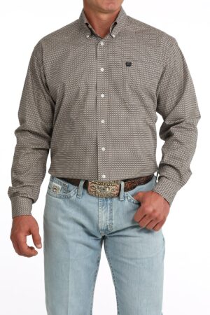 Men s Classic Fit Button-Down Western Shirt
