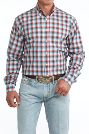 Men s Classic Fit Button-Down Western Shirt