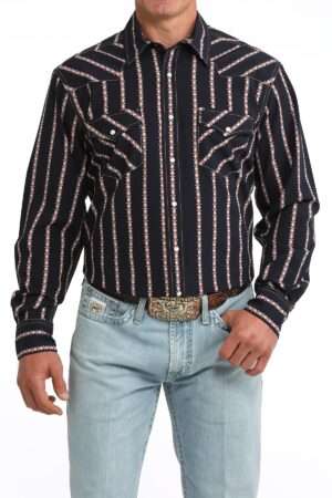 Men ArenaFlex Modern Fit Snap Front Western Shirt
