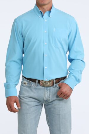 Men s ArenaFlex Modern Fit Button-Down Western Shirt