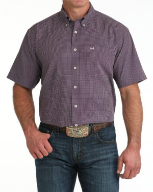 Men Arenaflex Button-Down Western Shirt