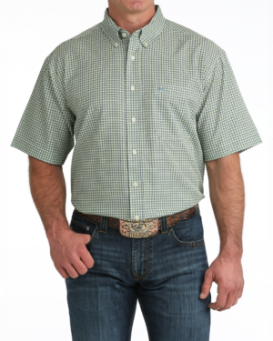 Men Arenaflex Button-Down Western Shirt