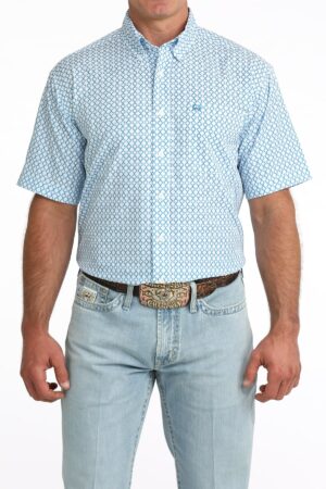 Men Arenaflex Button-Down Western Shirt