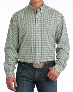 Men Arenaflex Button-Down Western Shirt
