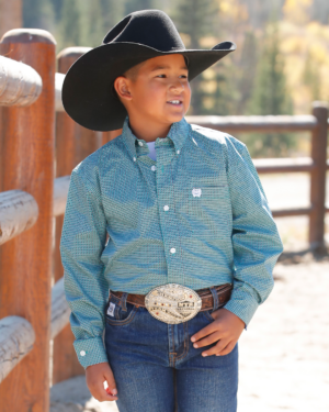 Boy s Button-Down Western Shirt