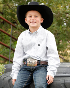 Boy s Button-Down Western Shirt