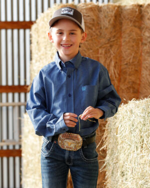 Boy s Button-Down Western Shirt
