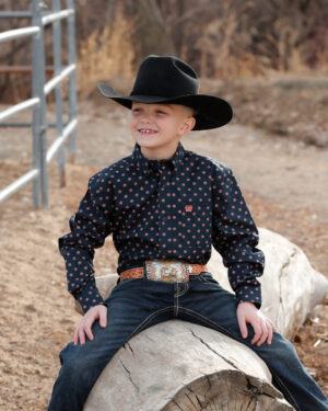 Boy s Button-Down Western Shirt