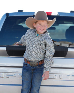 Boy s Button-Down Western Shirt