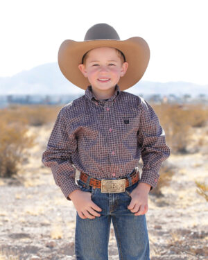Boy s Button-Down Western Shirt