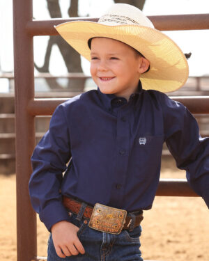 Boy s Button-Down Western Shirt