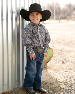 Boy s Button-Down Western Shirt