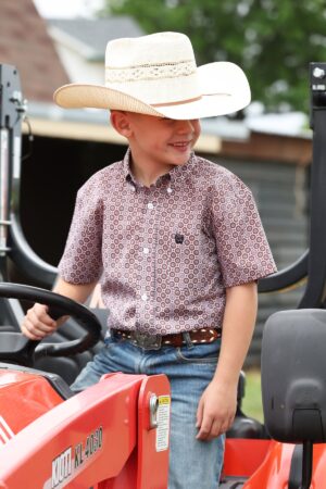 Boy s Button-Down Western Shirt