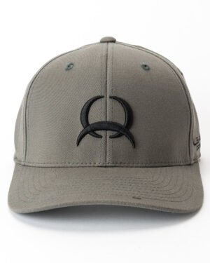 Men s Fitted FlexFit Cap with Arena Flex Logo - Gray