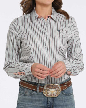 Women TENCEL Arena Fit Button-Down Western Shirt