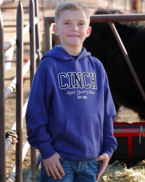 Boy s Lead Don t Follow Hoodie - Purple **Final Sale**